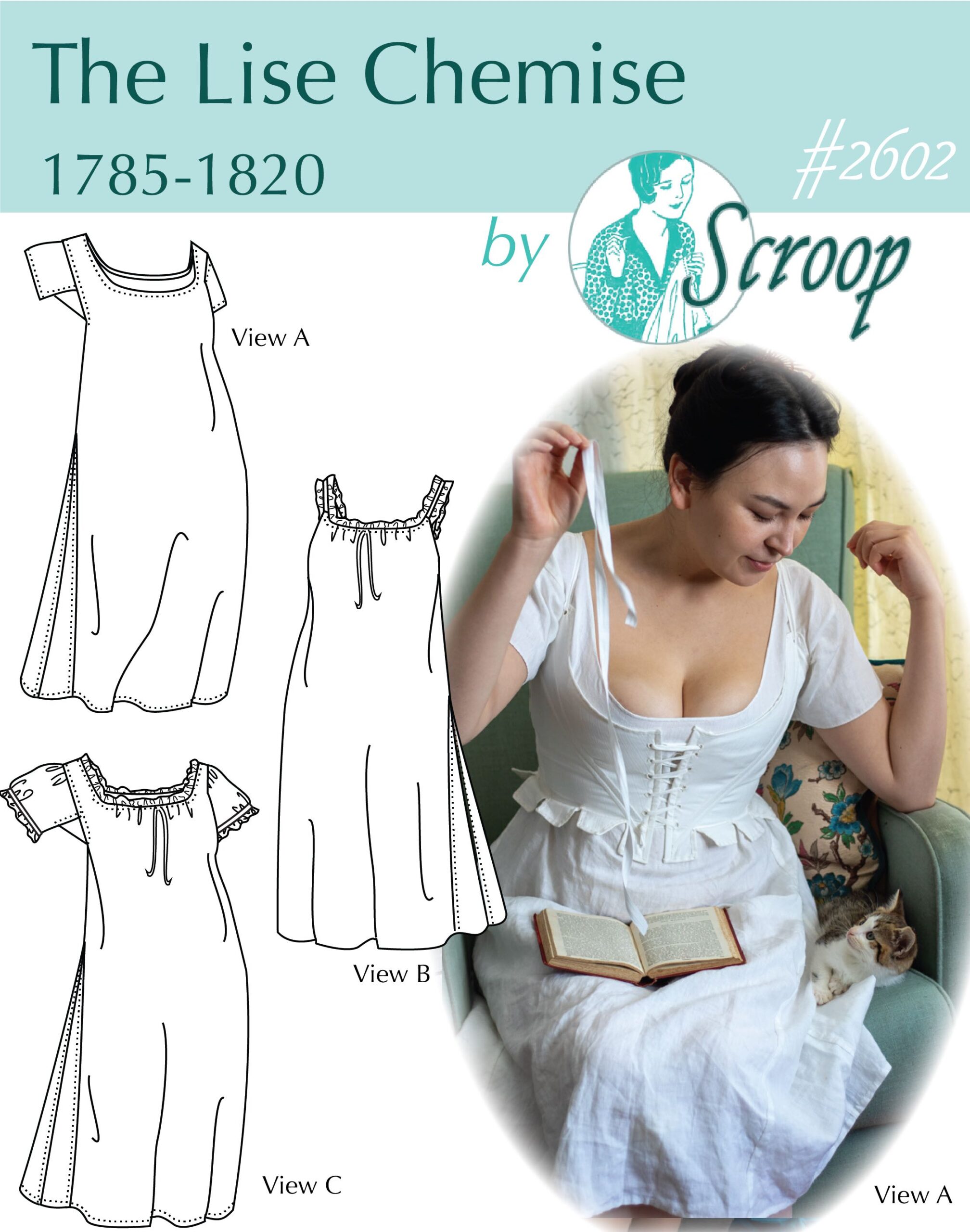 Scroop Patterns Lise Chemise